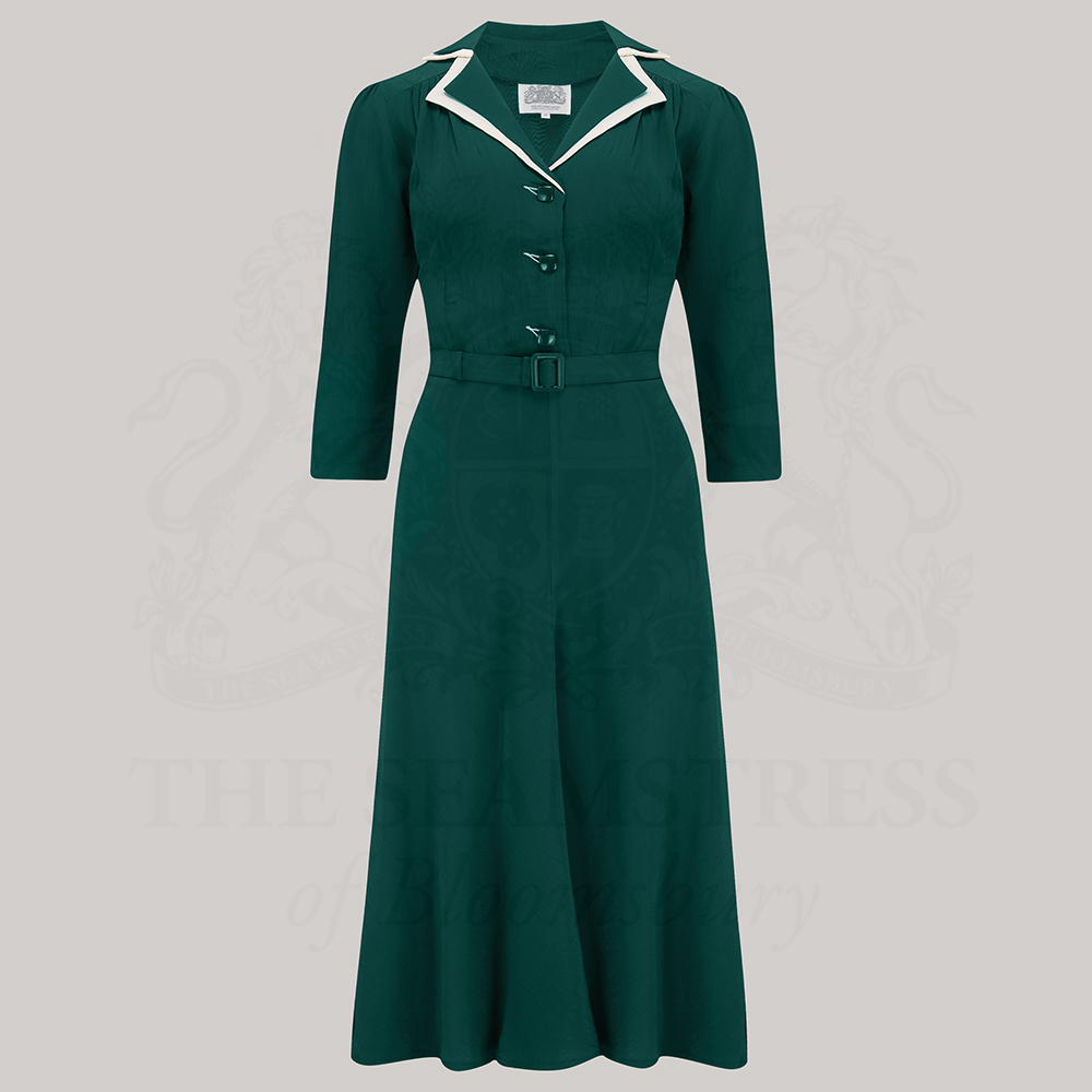 Lisa-Mae Shirtwaister Dress in Hampton Green