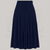 Lucille Pleated Skirt in French Navy