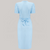 Mabel Waterfall Dress in Powder Blue