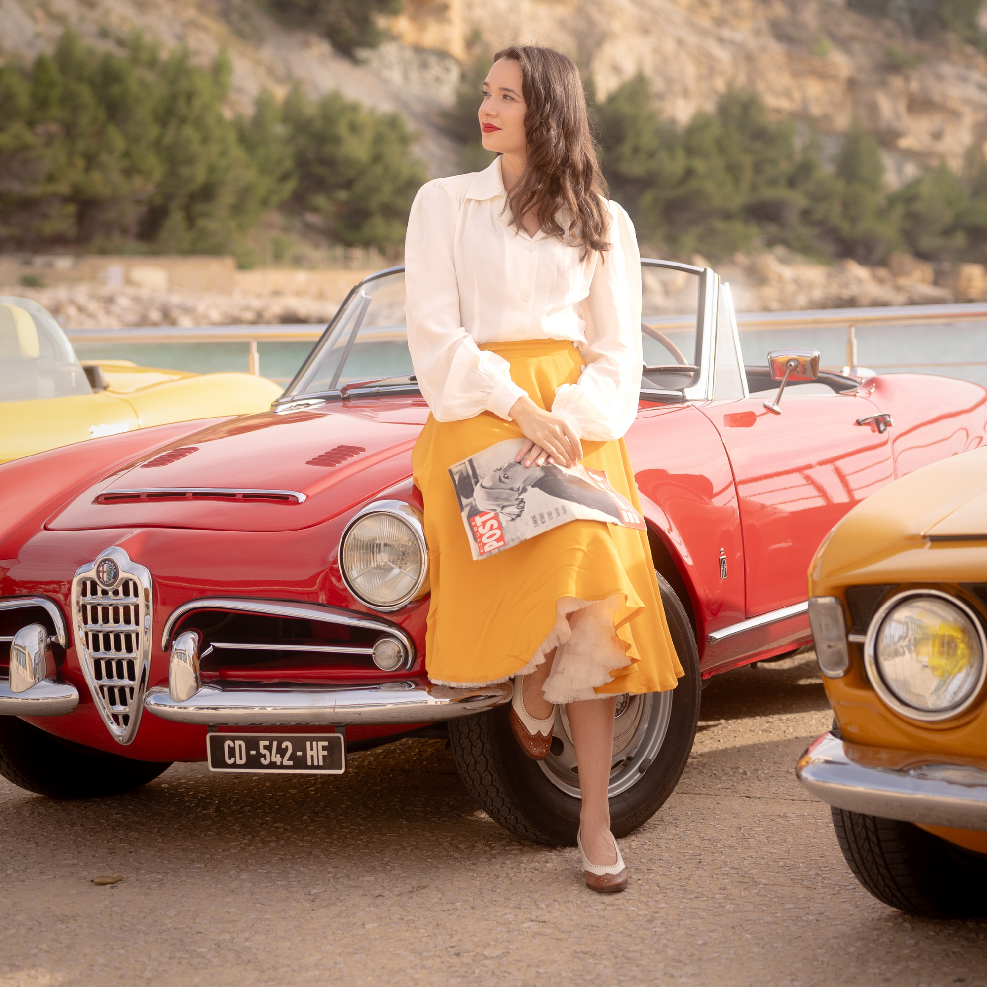 Isabelle Skirt in Mustard