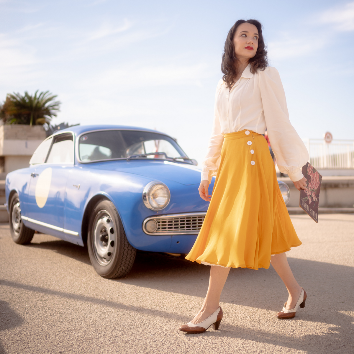 Isabelle Skirt in Mustard