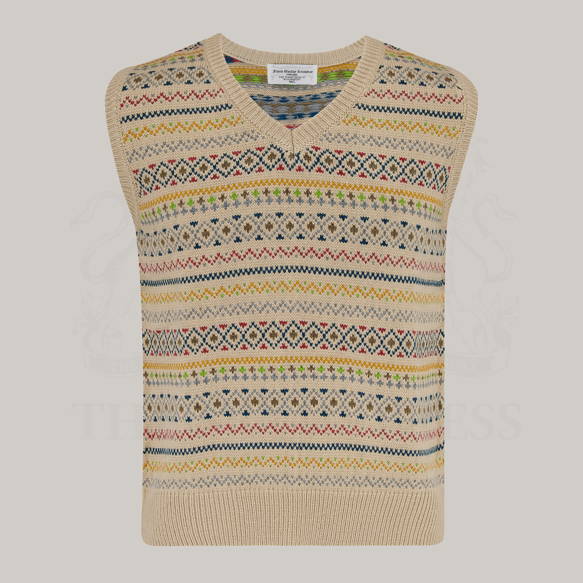 Men's Bloomsbury Fair Isle Slipover