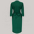 Mabel 3/4 Waterfall Dress in Hampton Green