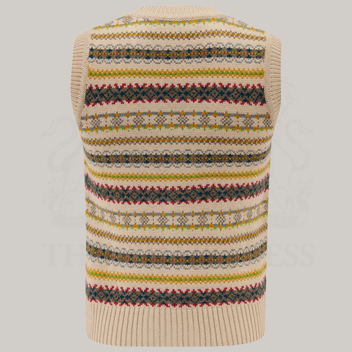 Men&#39;s Fair Isle Knitted Waistcoat