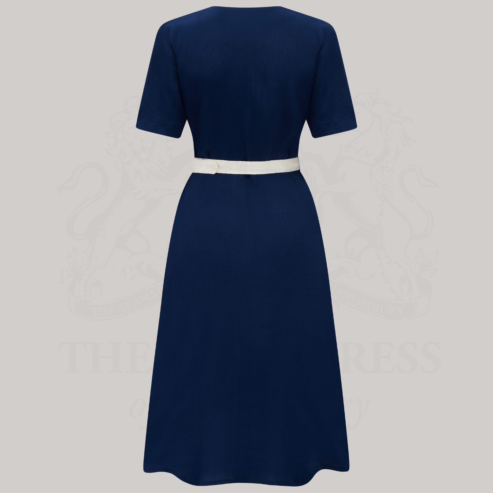 Olivia Dress in French Navy