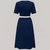 Olivia Dress in French Navy