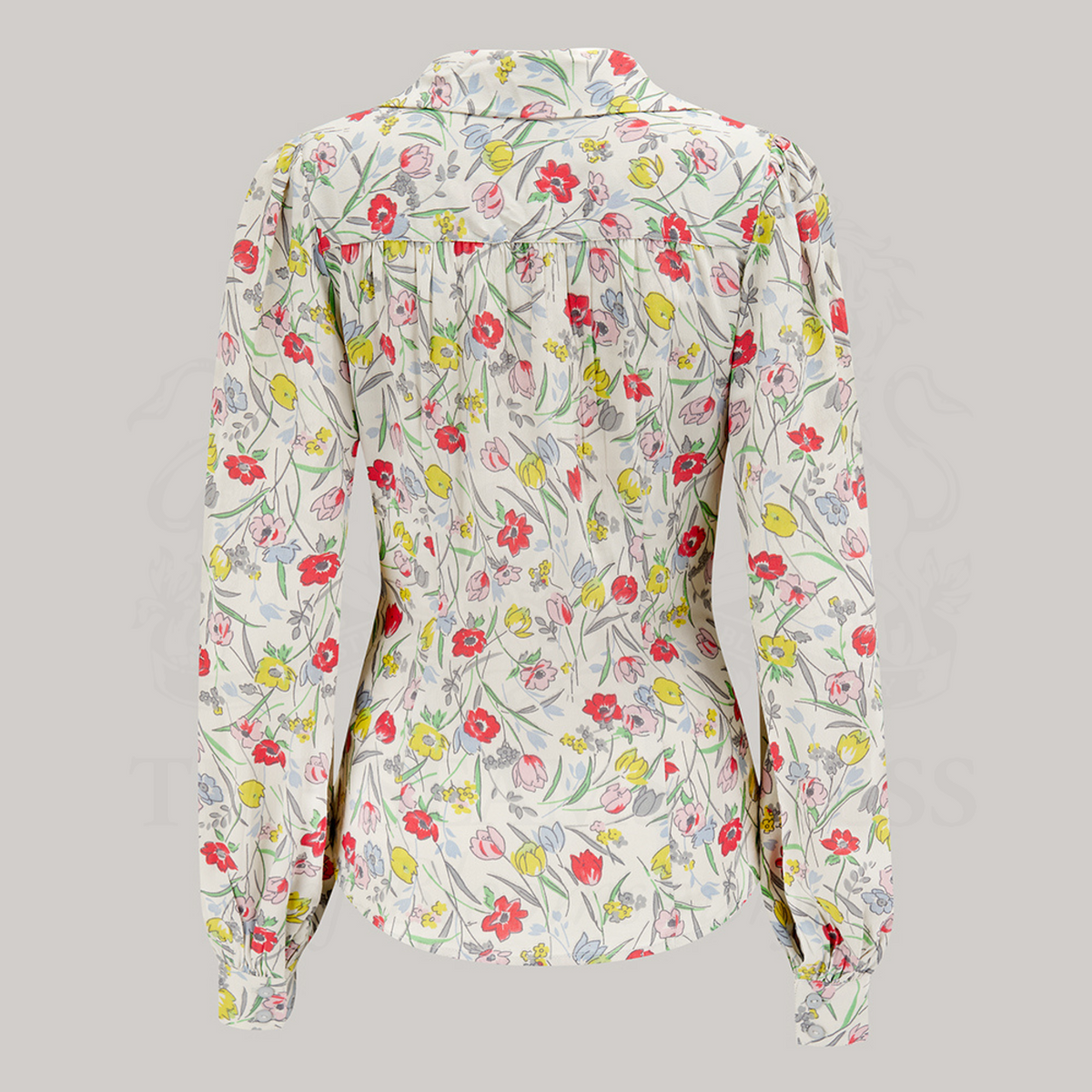 Poppy Blouse in Poppy Print