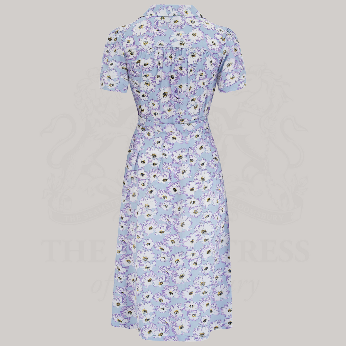 Peggy Wrap Dress in Daisy Print