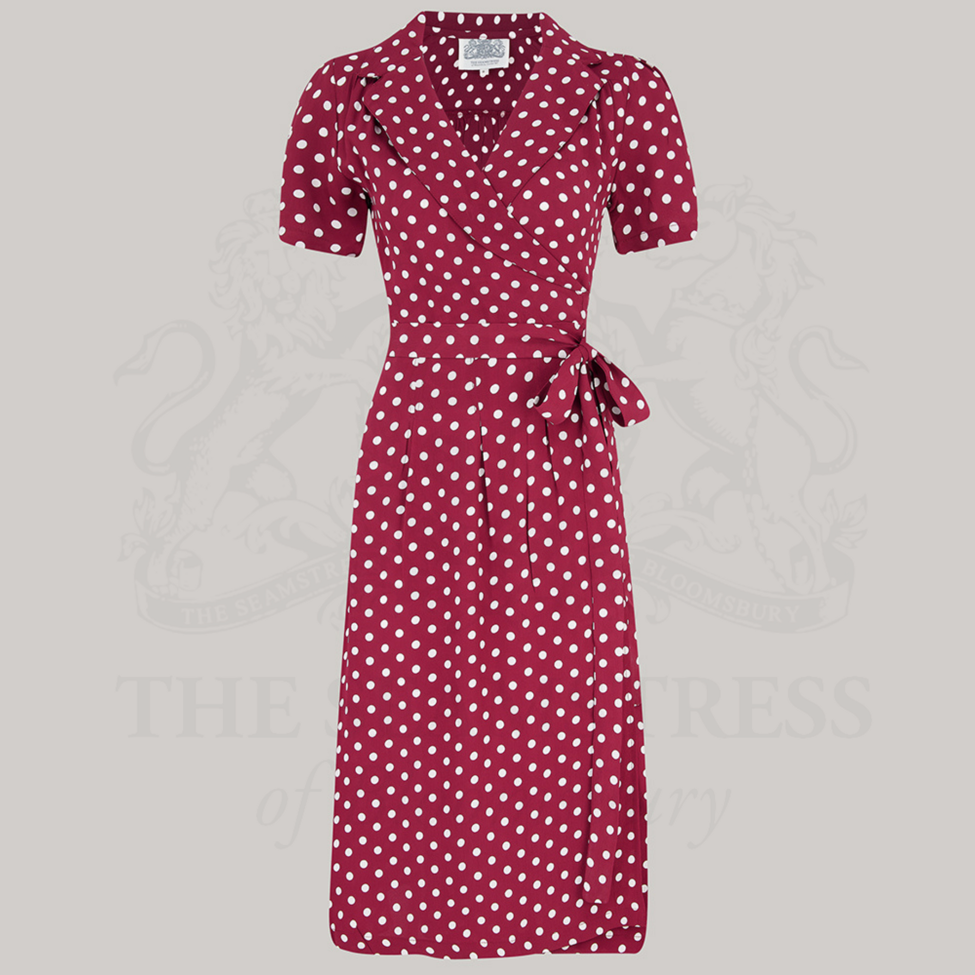 1940s polka hot sale dot dress