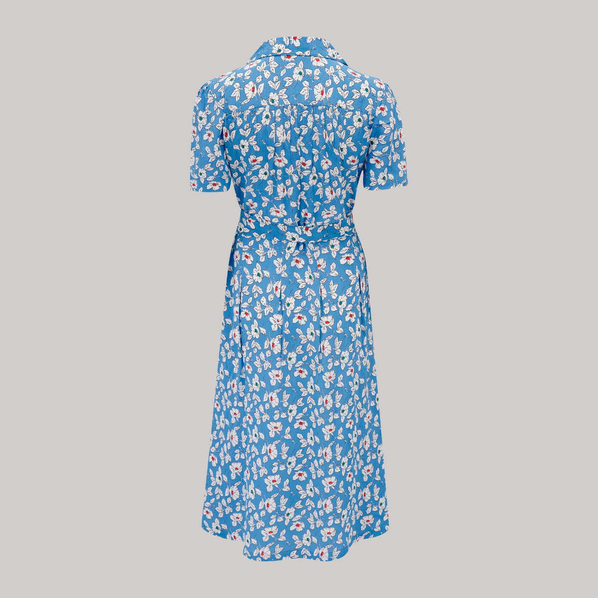 Peggy Wrap Dress in Palace Pansy