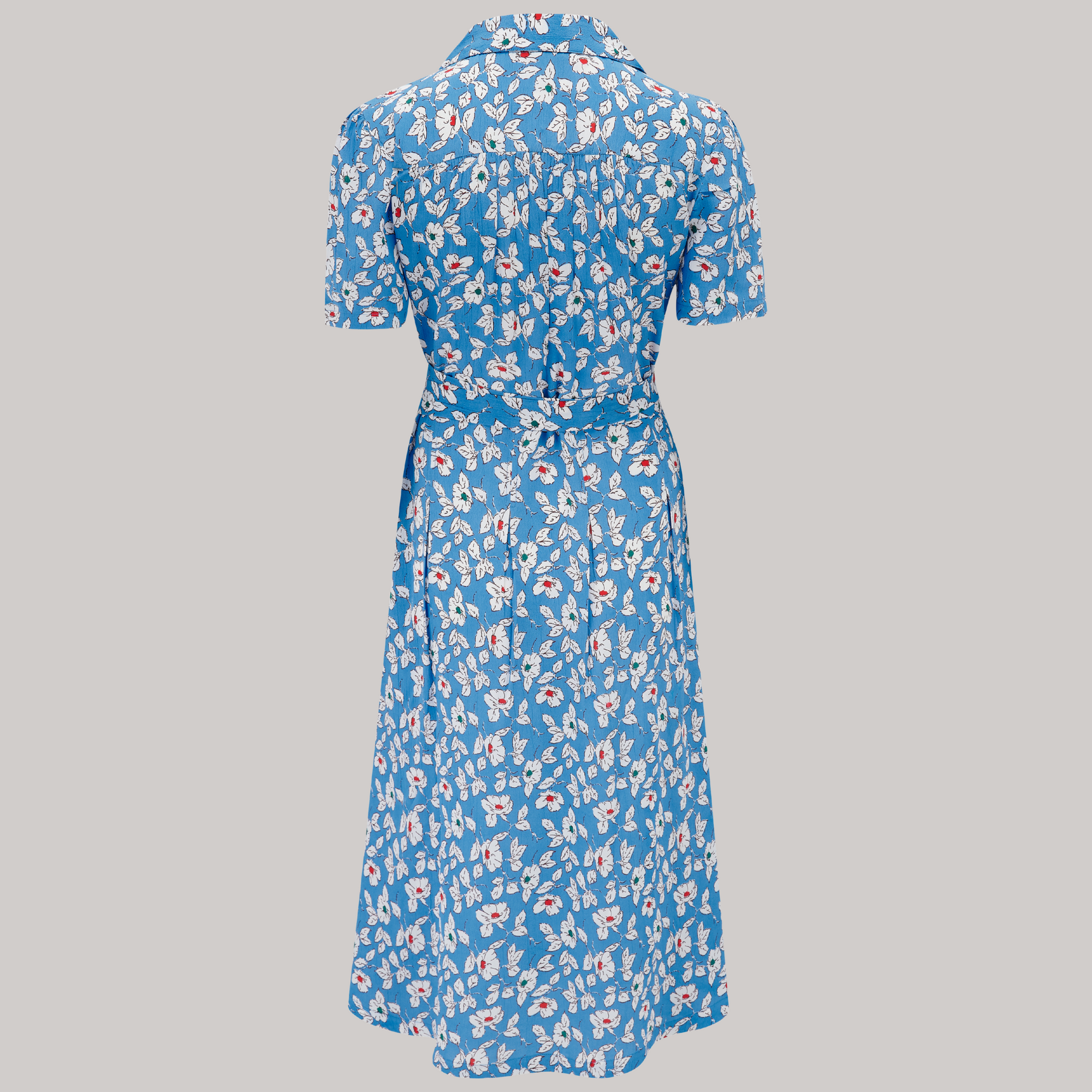 Peggy Wrap Dress in Palace Pansy