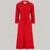 Polly CC41 Dress in Lipstick Red