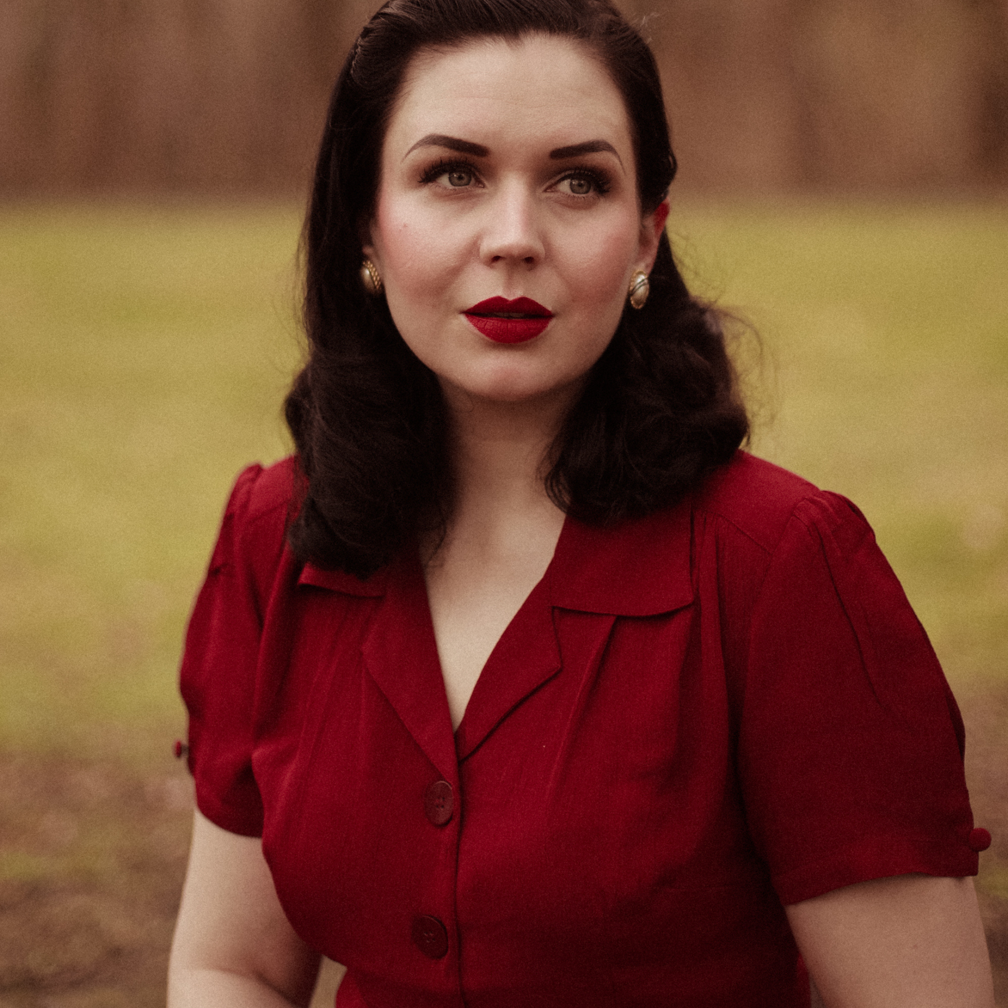 Grace Blouse in Windsor Wine