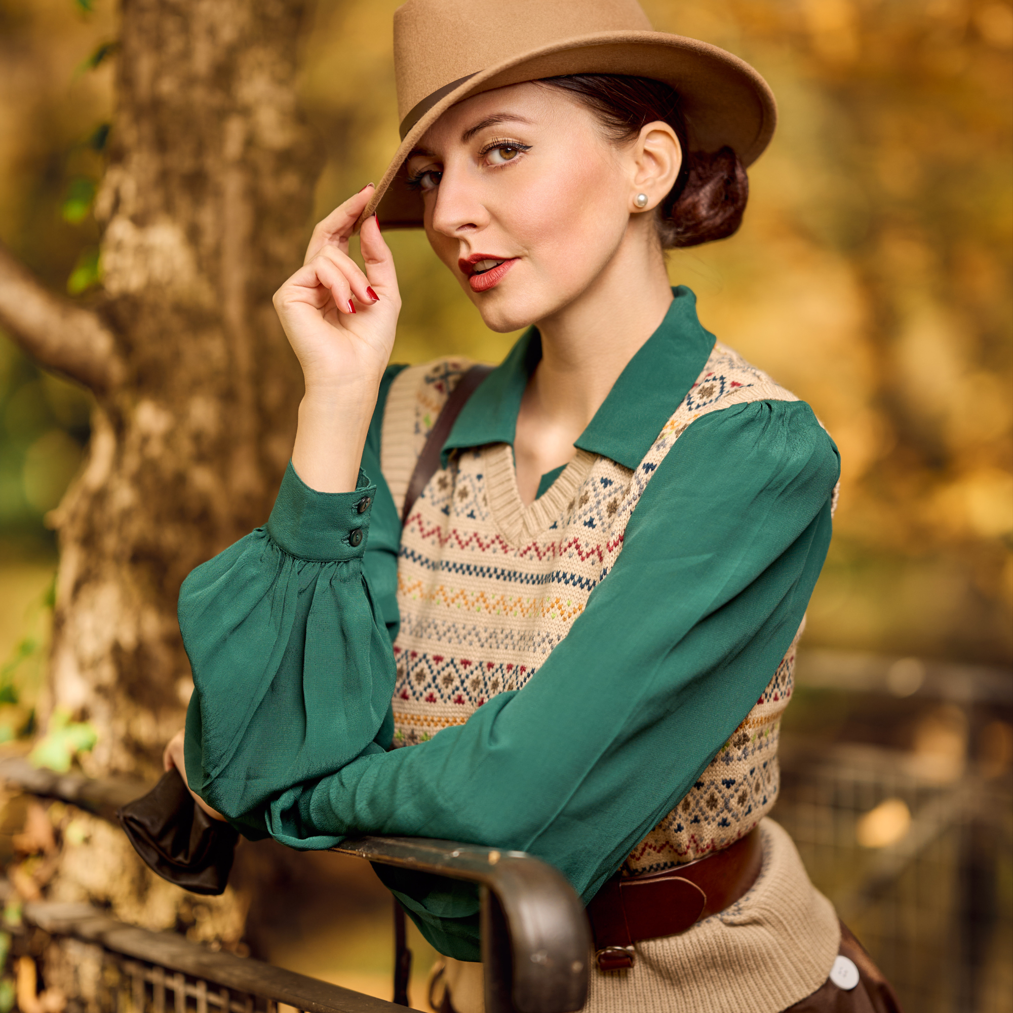 Women’s Bloomsbury Fair Isle Slipover