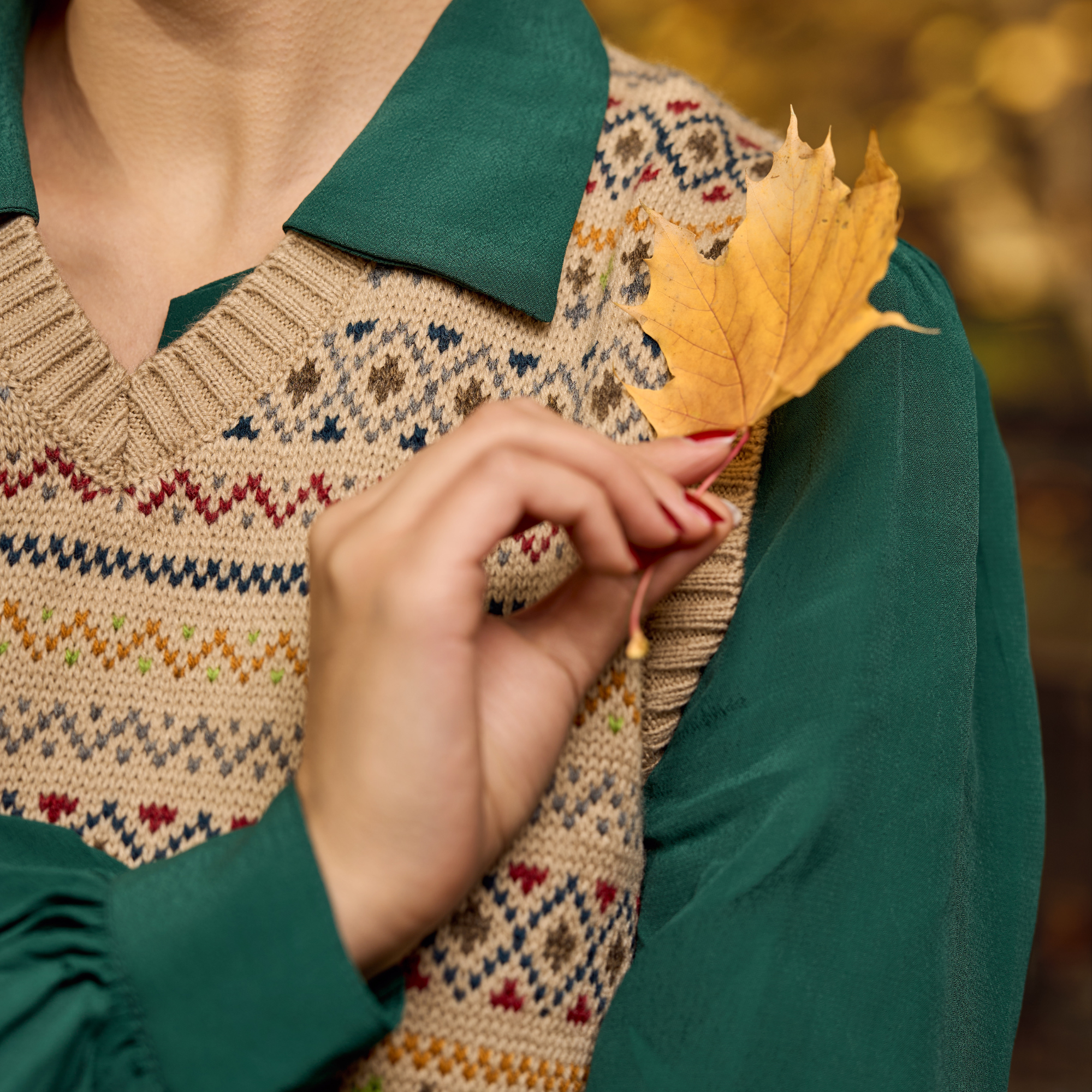 Women’s Bloomsbury Fair Isle Slipover