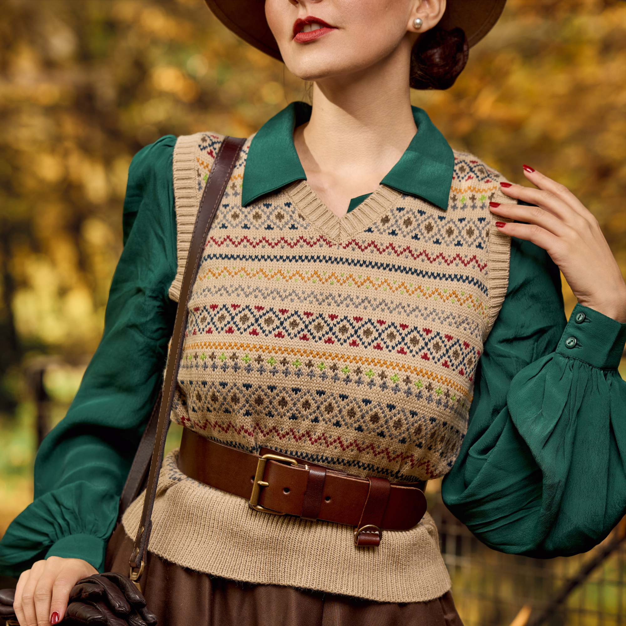 Women’s Bloomsbury Fair Isle Slipover