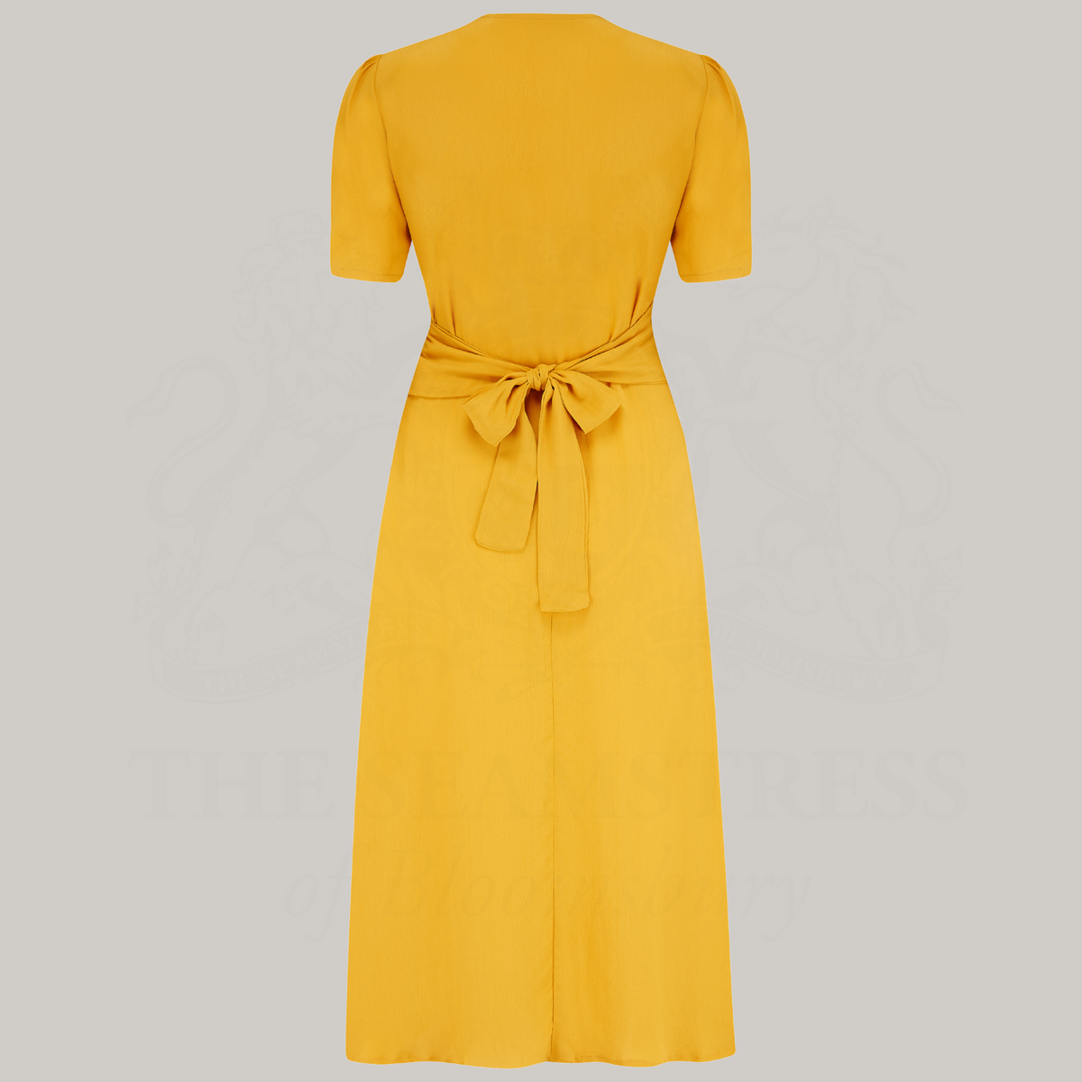 Ruby Dress in Mustard