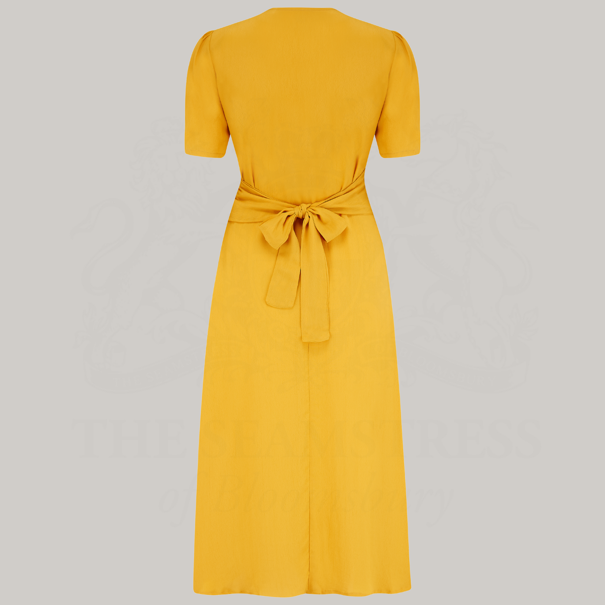 Ruby Dress in Mustard