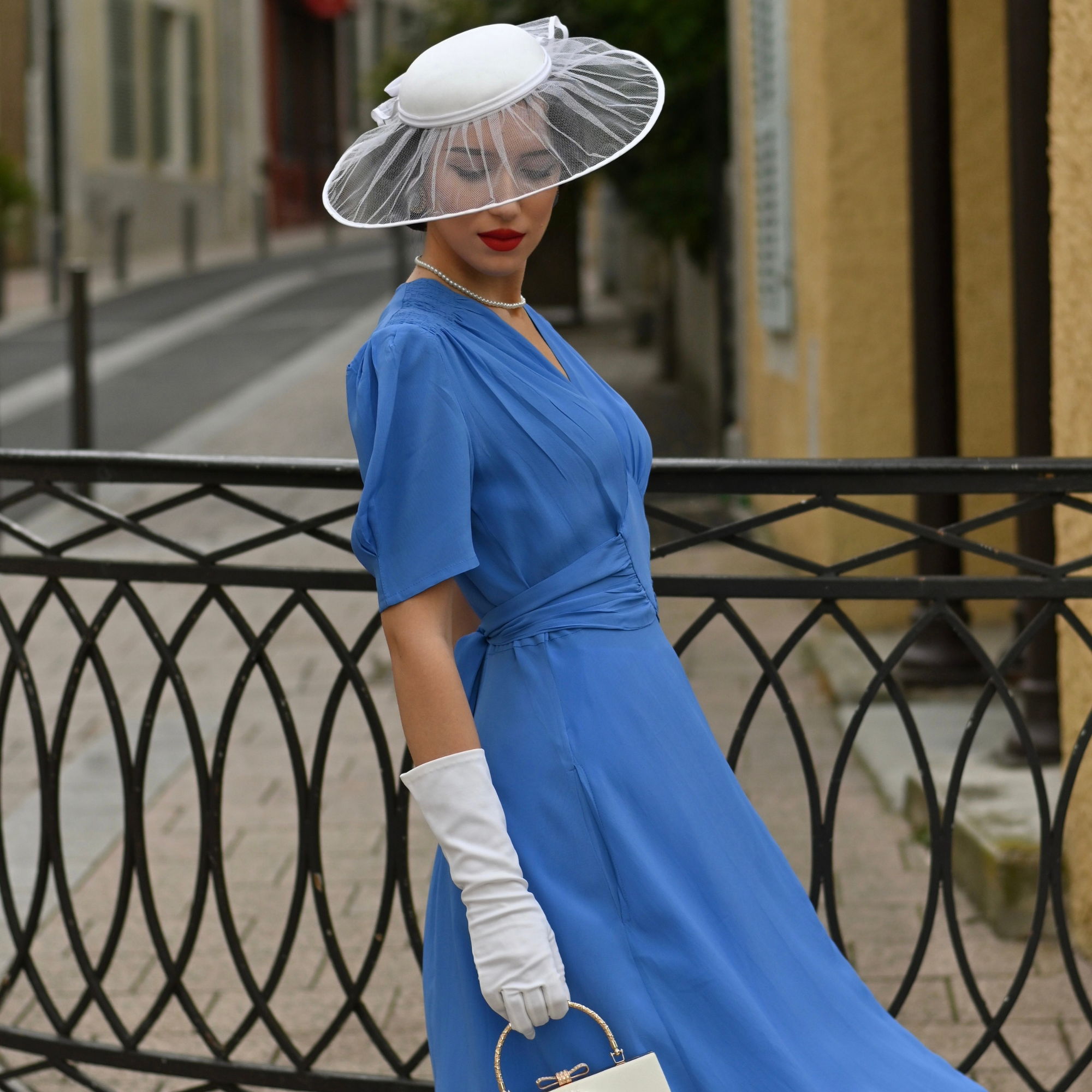 Ruby Dress in Palace Blue