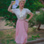 Rita Skirt in Blossom Pink