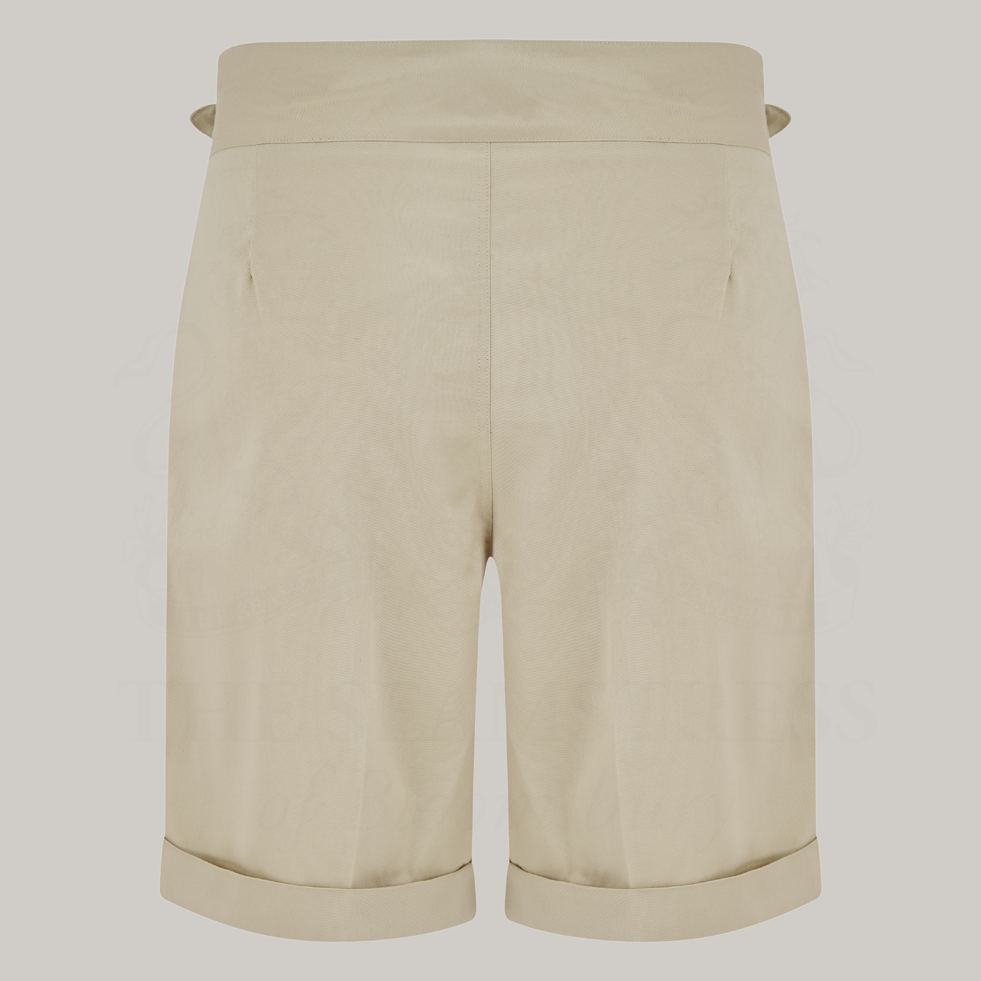 Men's 1940s Gurkha Shorts in Stone