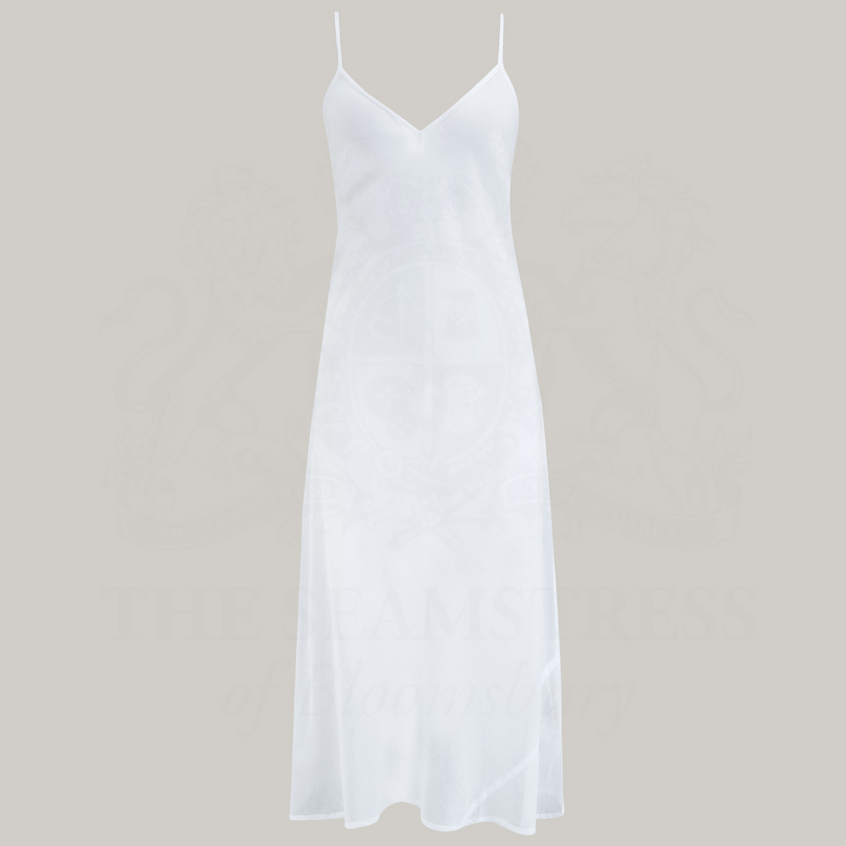 White 100% Cotton Slip