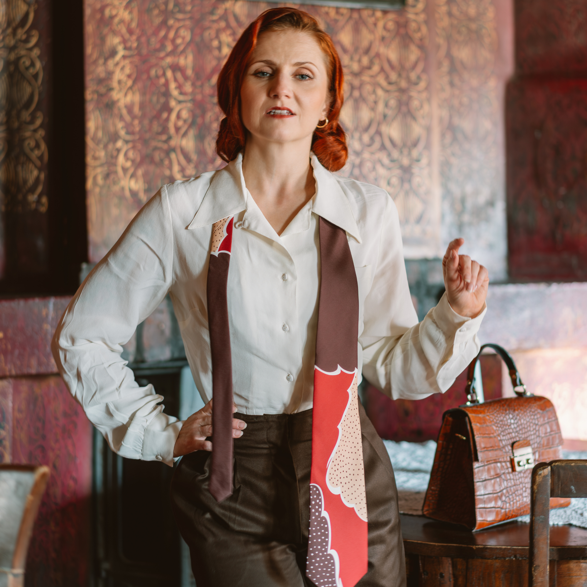 Jacqui Blouse in Cream