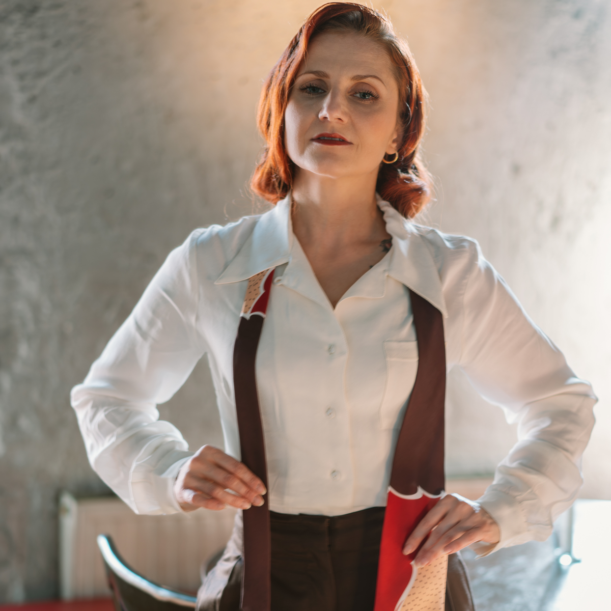 Jacqui Blouse in Cream