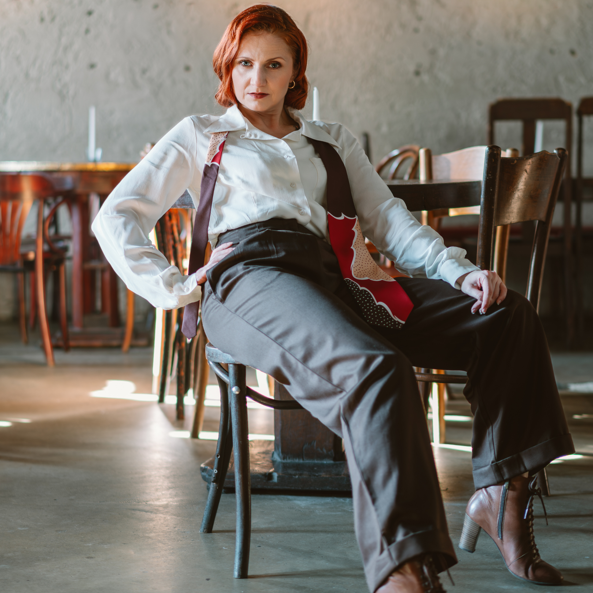 Jacqui Blouse in Cream