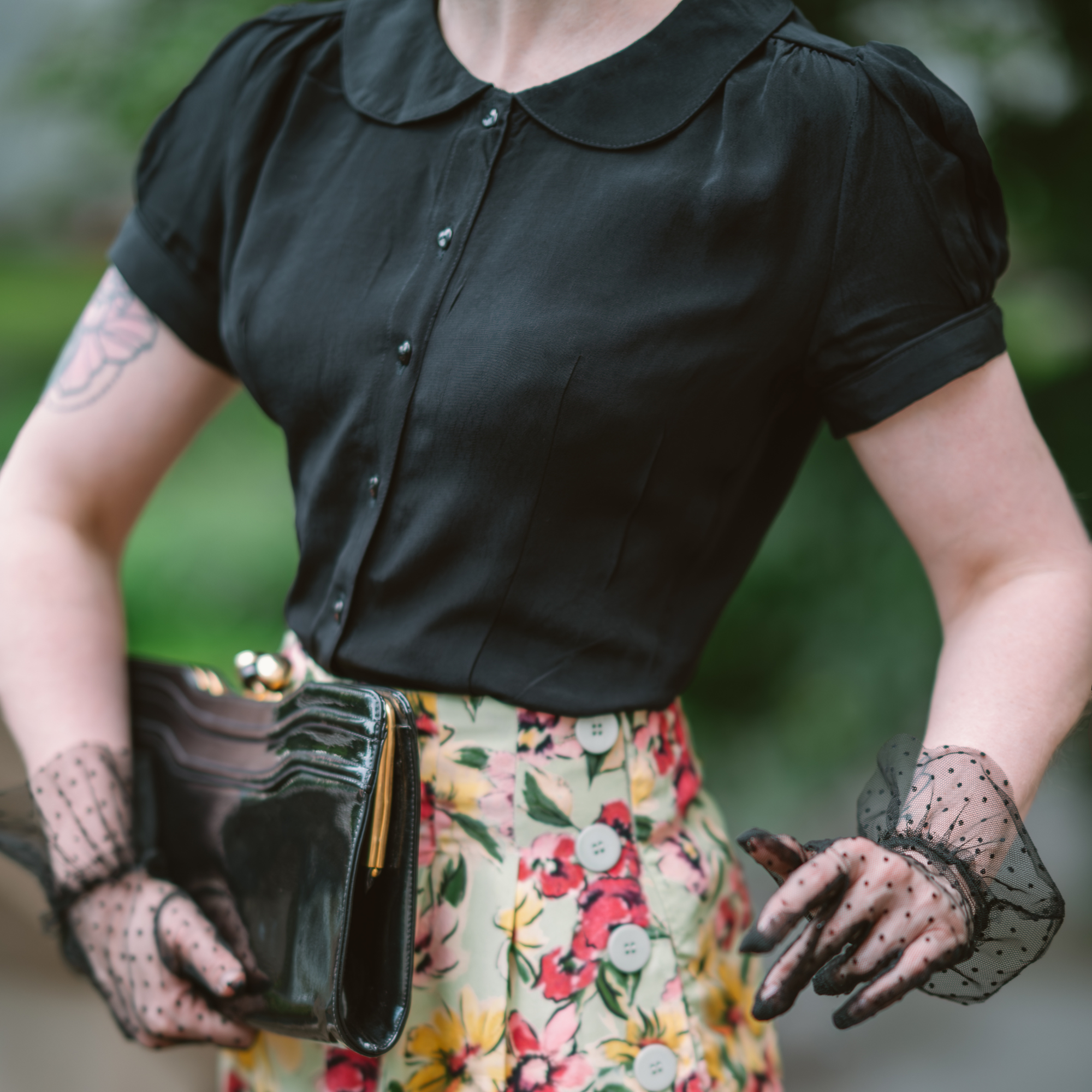 Jive Blouse in Liquorice Black