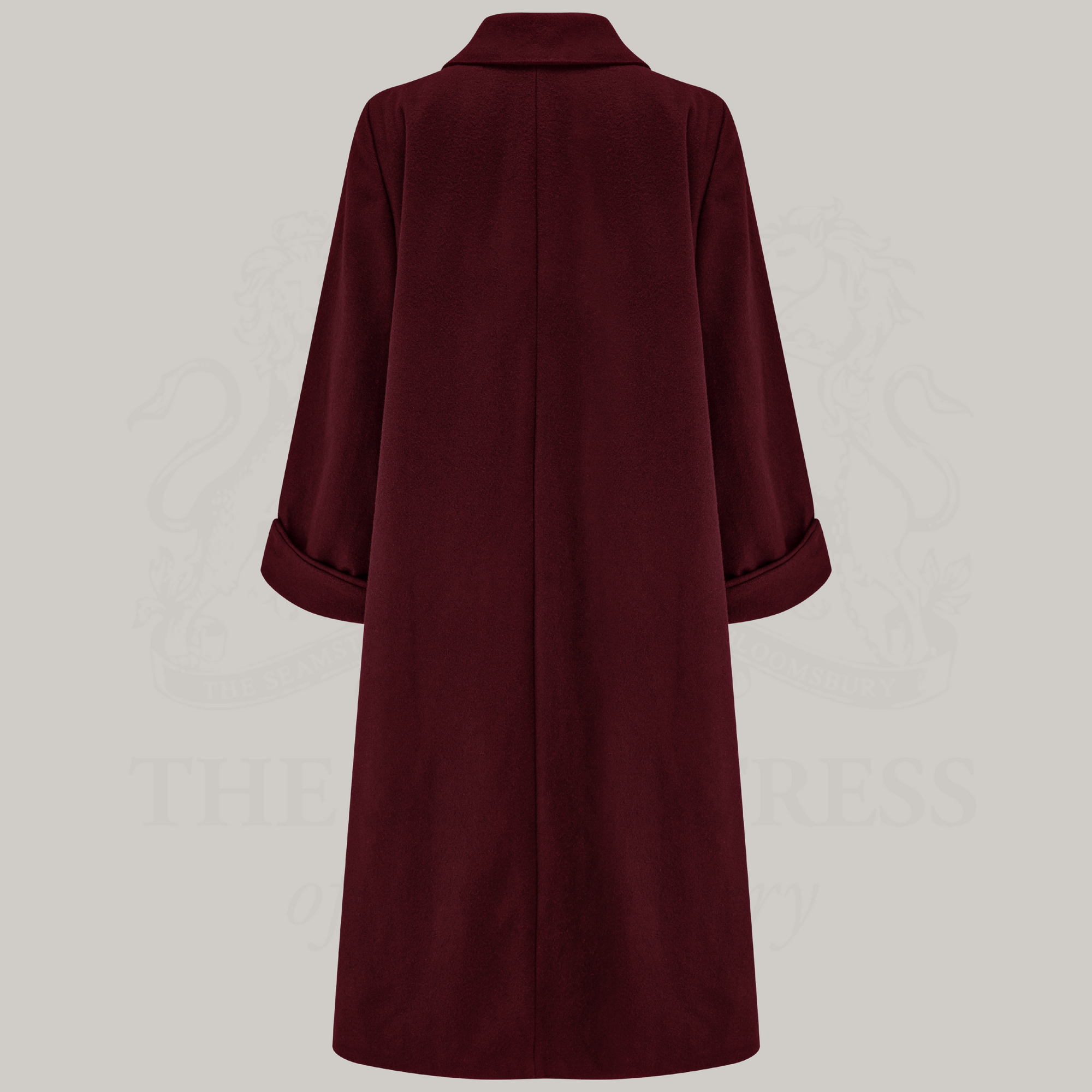 43" Swing Coat in Wine