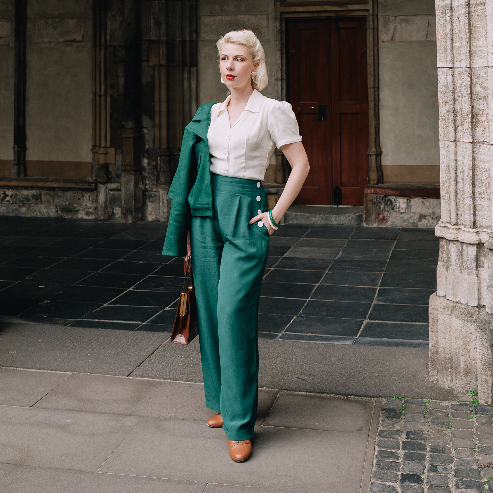 Utility Jacket in Green