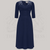 Veronica Dress in French Navy