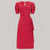 Shelly Dress in Red Ditzy Dot