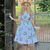 Cindy Dress in Cotton Seaside Print