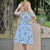 Cindy Dress in Cotton Seaside Print
