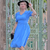 Daisy Dress in Palace Blue