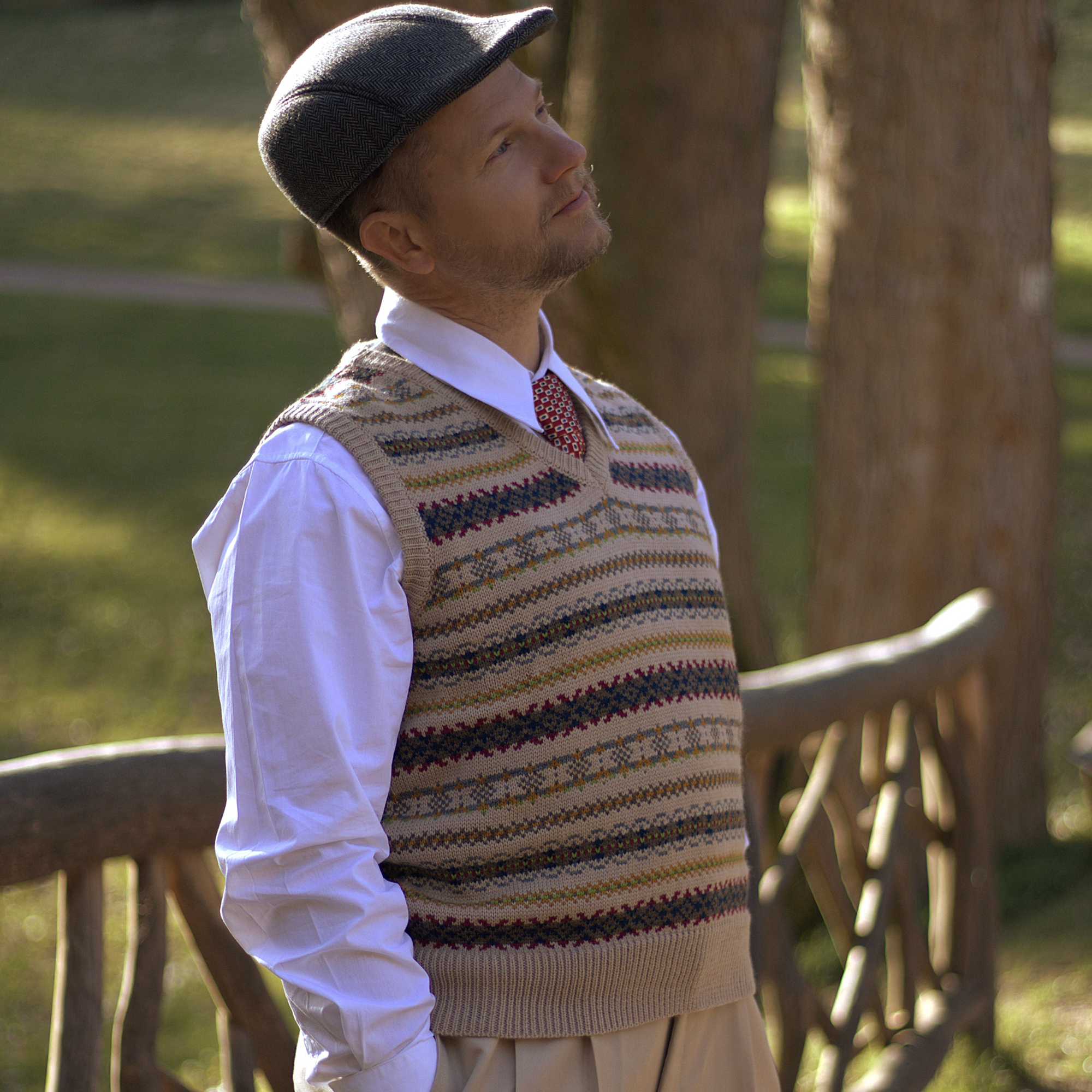 Men's Fair Isle Slipover