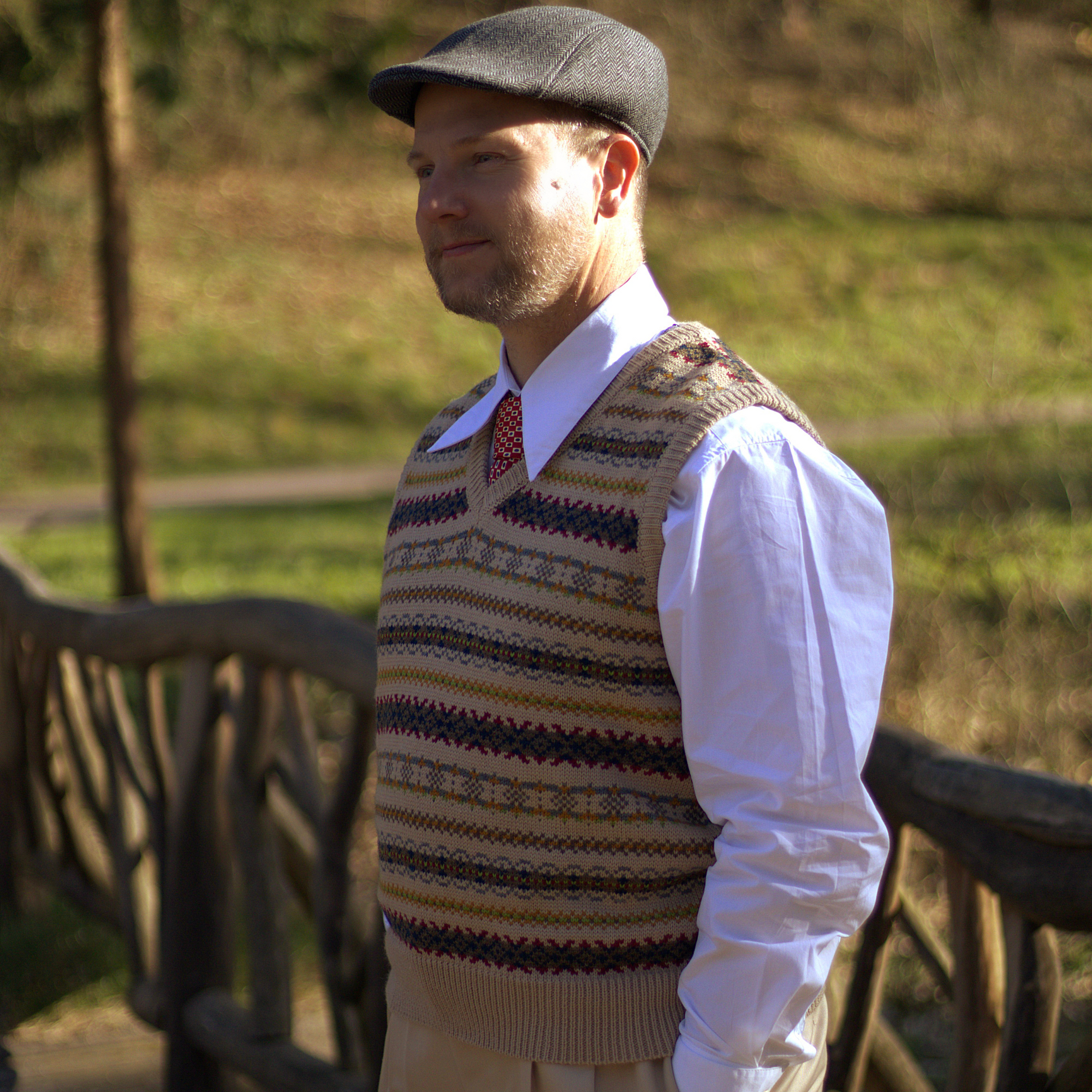 Men's Fair Isle Slipover