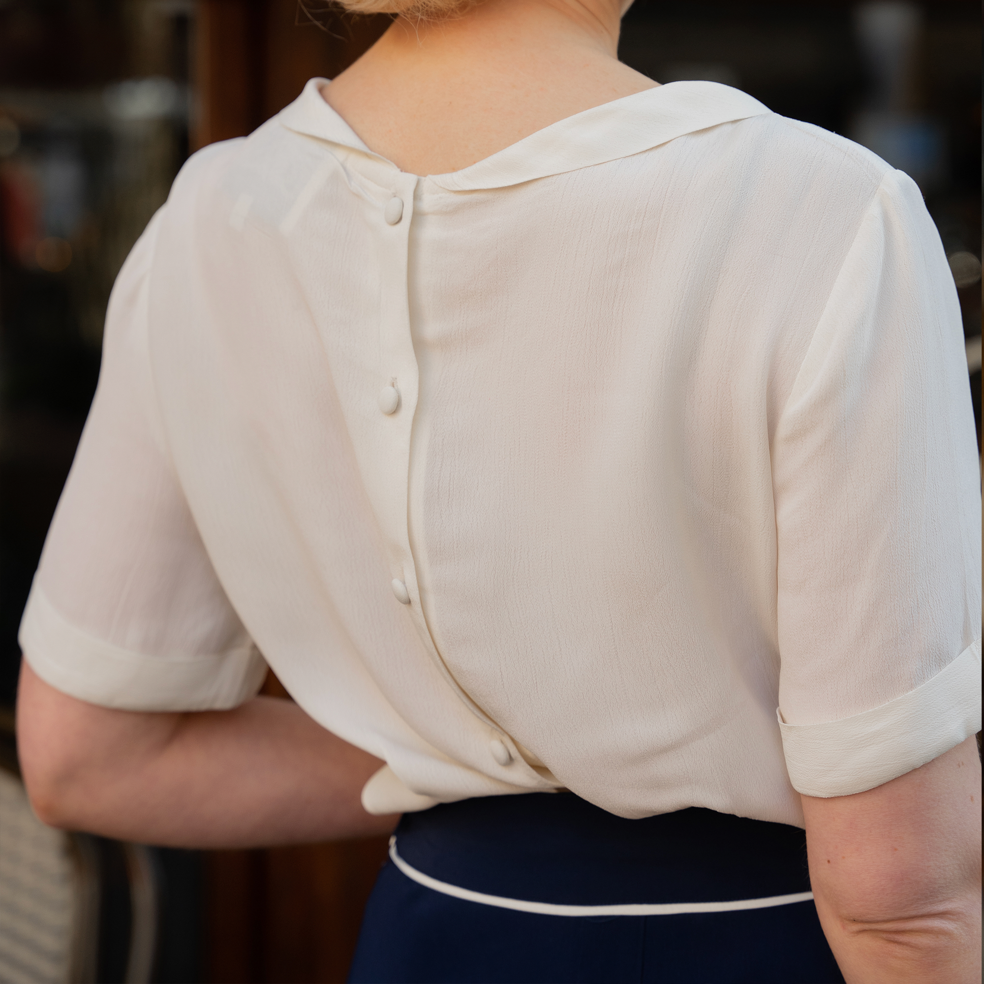 Cindy Blouse in Cream