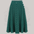 Isabelle Skirt in Green Polka