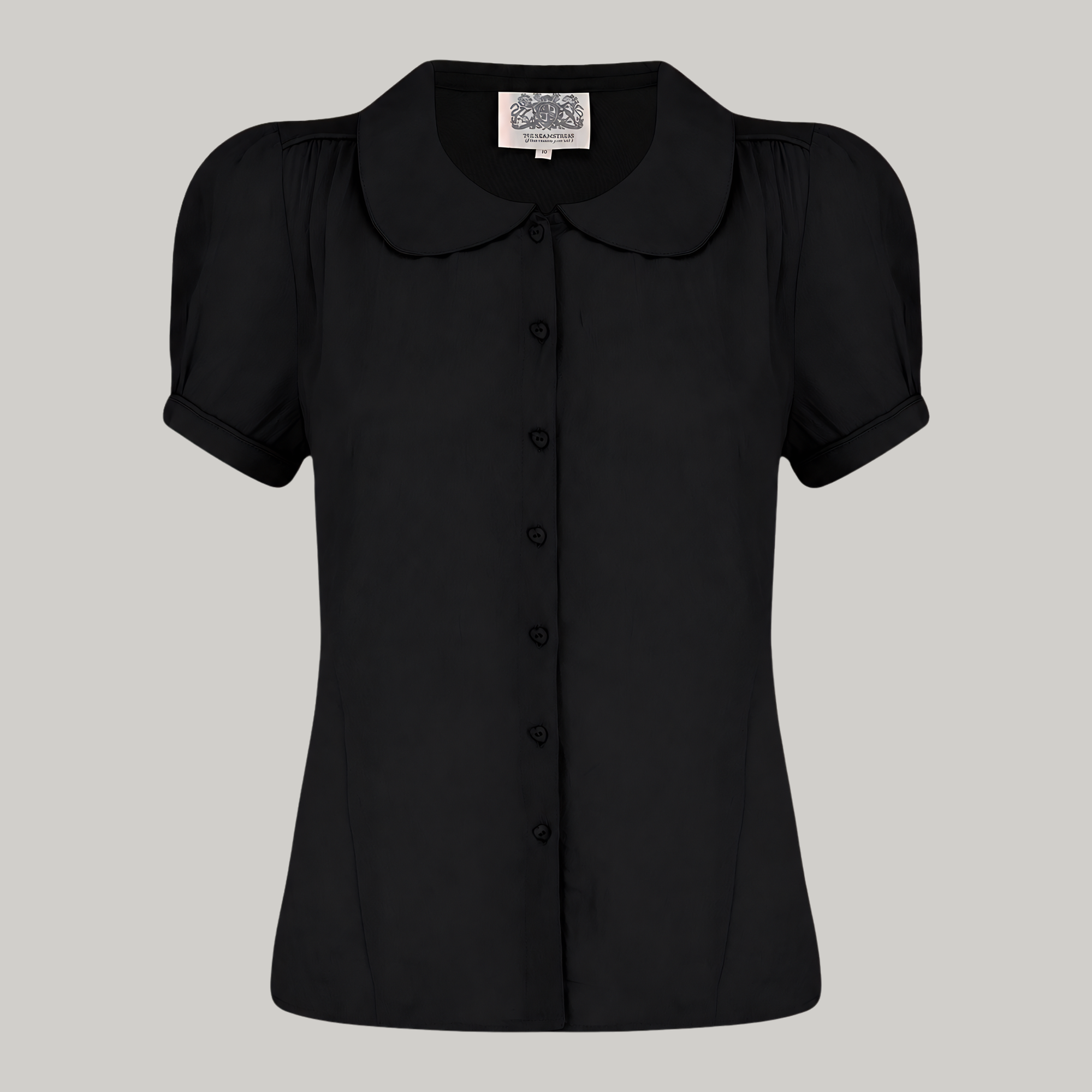 Jive Blouse in Liquorice Black