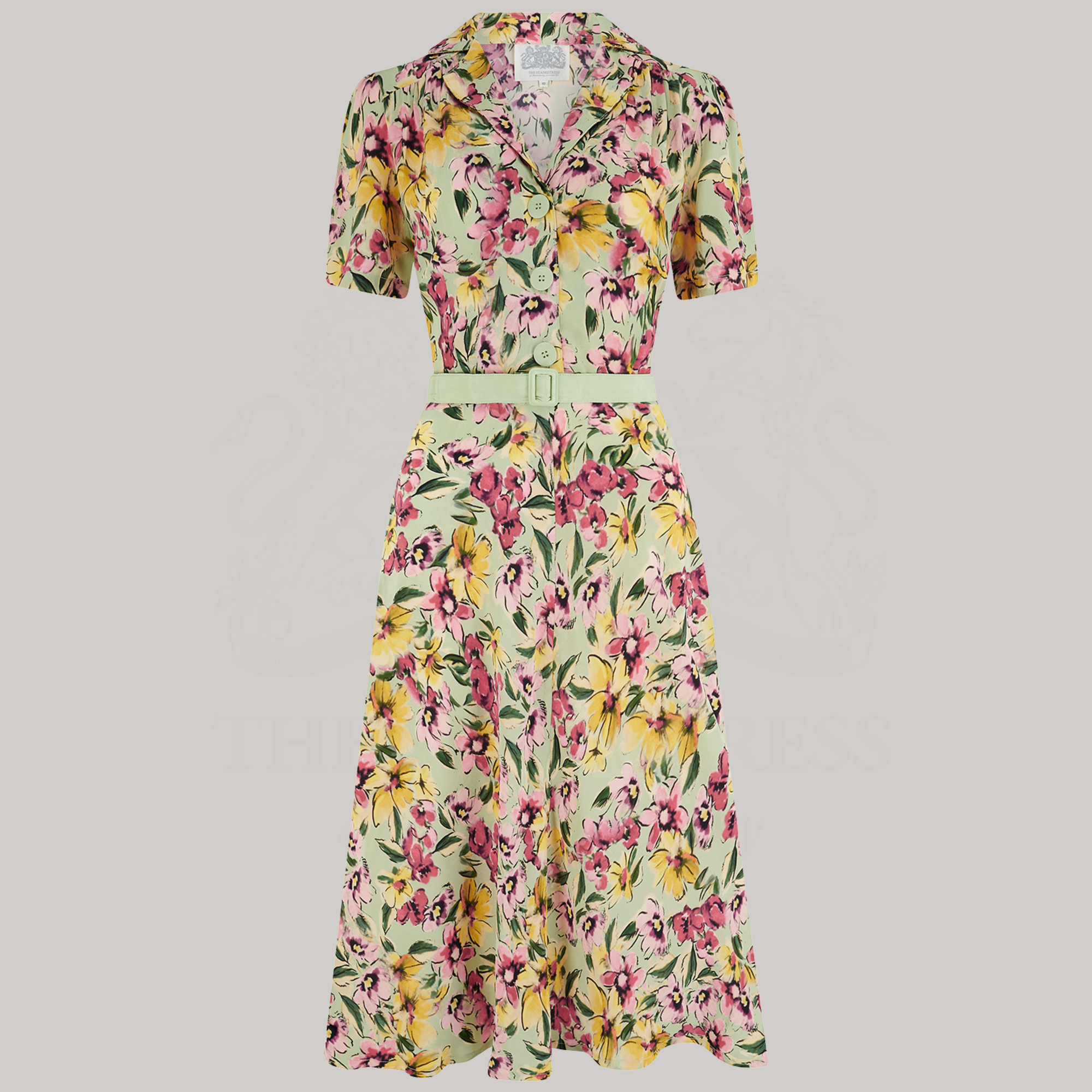Lisa Shirtwaister Dress in Wildflower