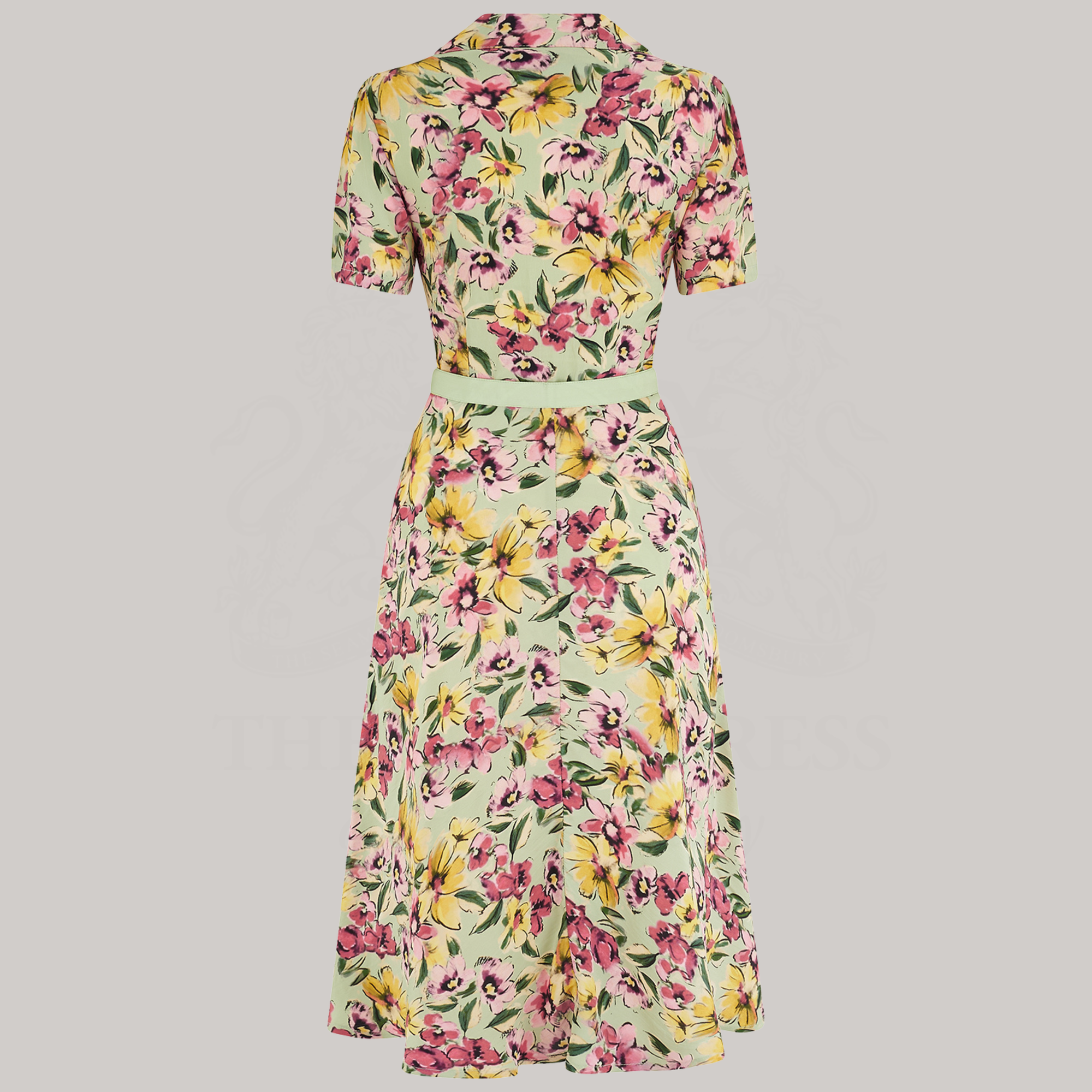 Lisa Shirtwaister Dress in Wildflower