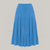 Lucille Pleated Skirt in Palace Blue