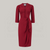 Mabel 3/4 Waterfall Dress in Windsor Wine