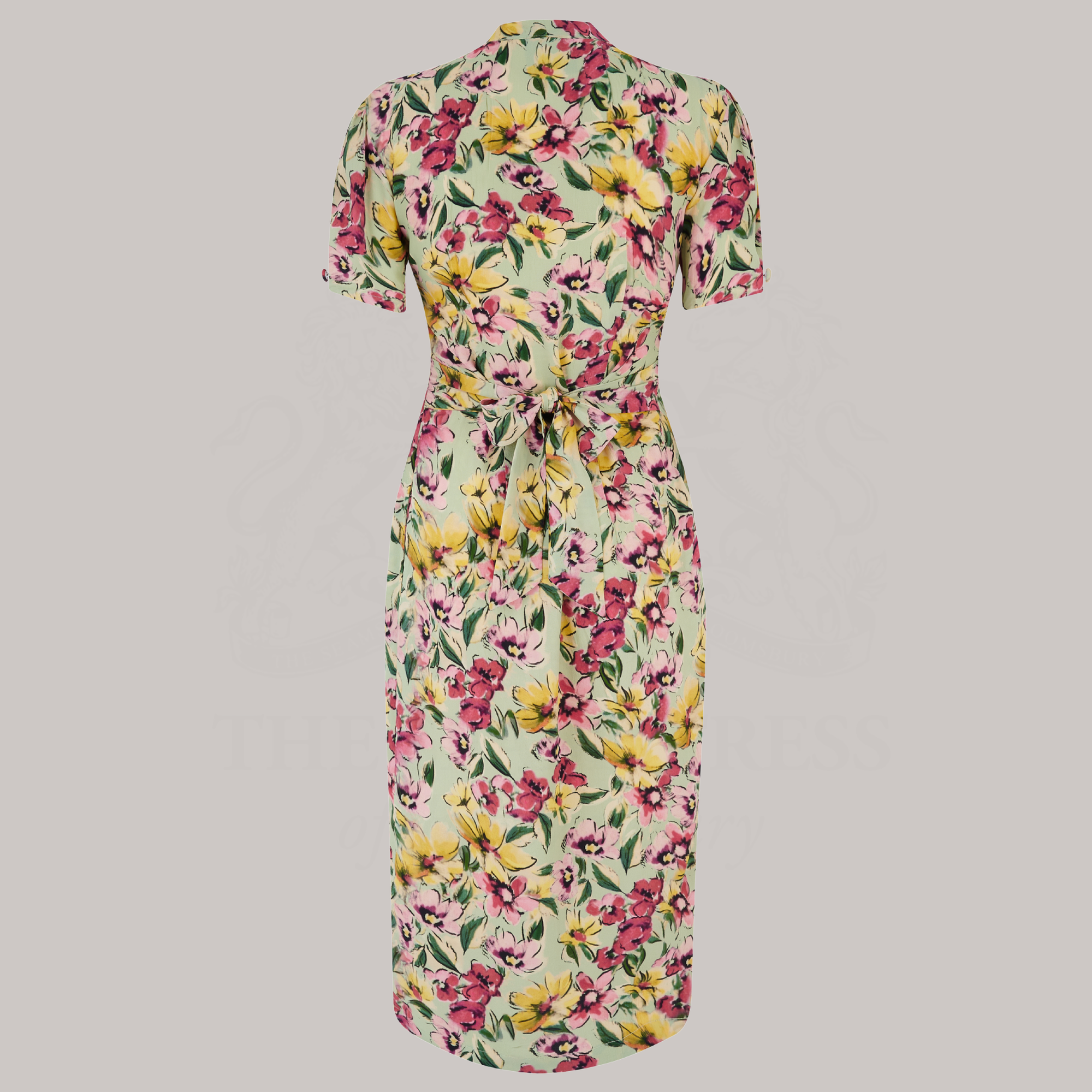 Mabel Waterfall Dress in Wildflower