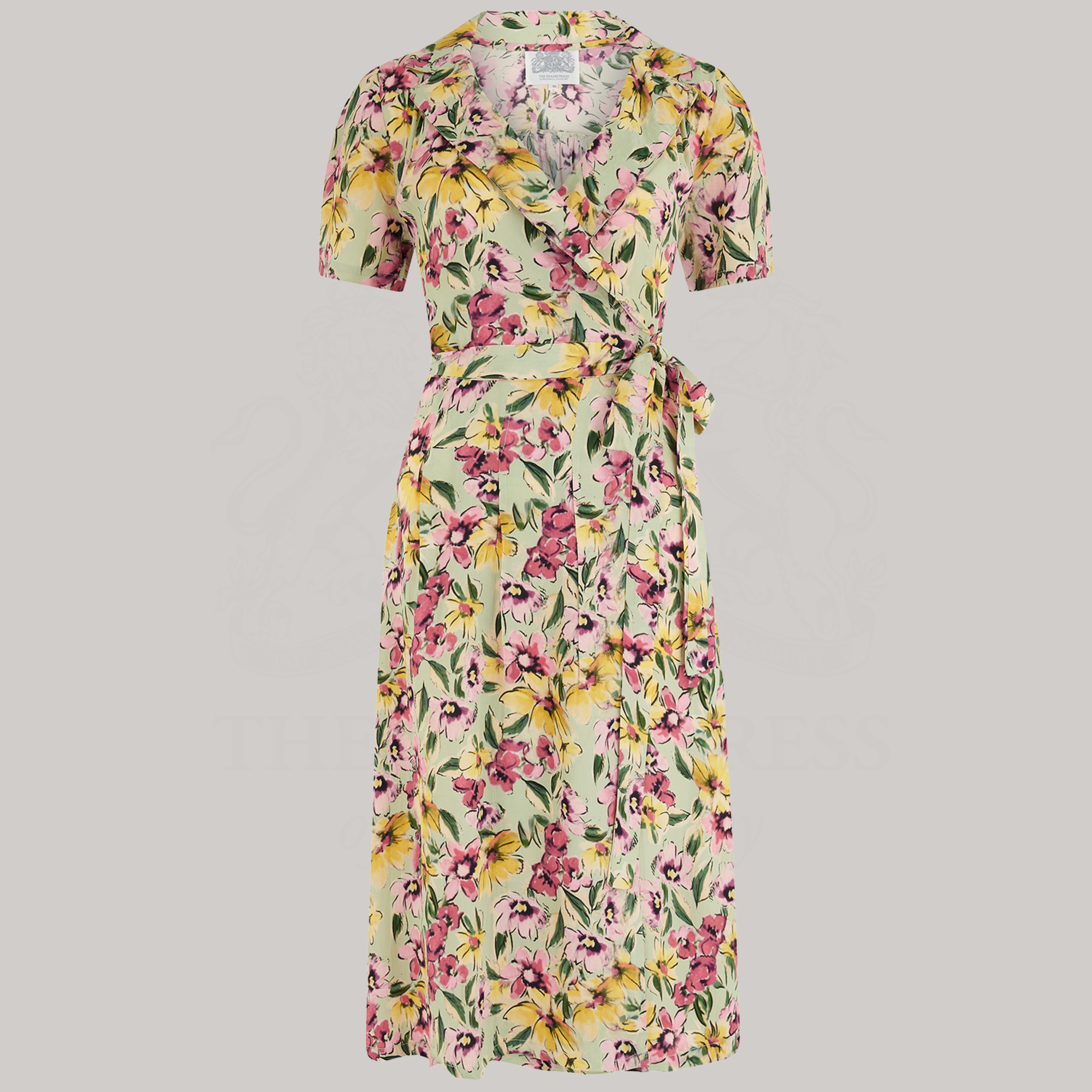 Peggy Wrap Dress in Wildflower