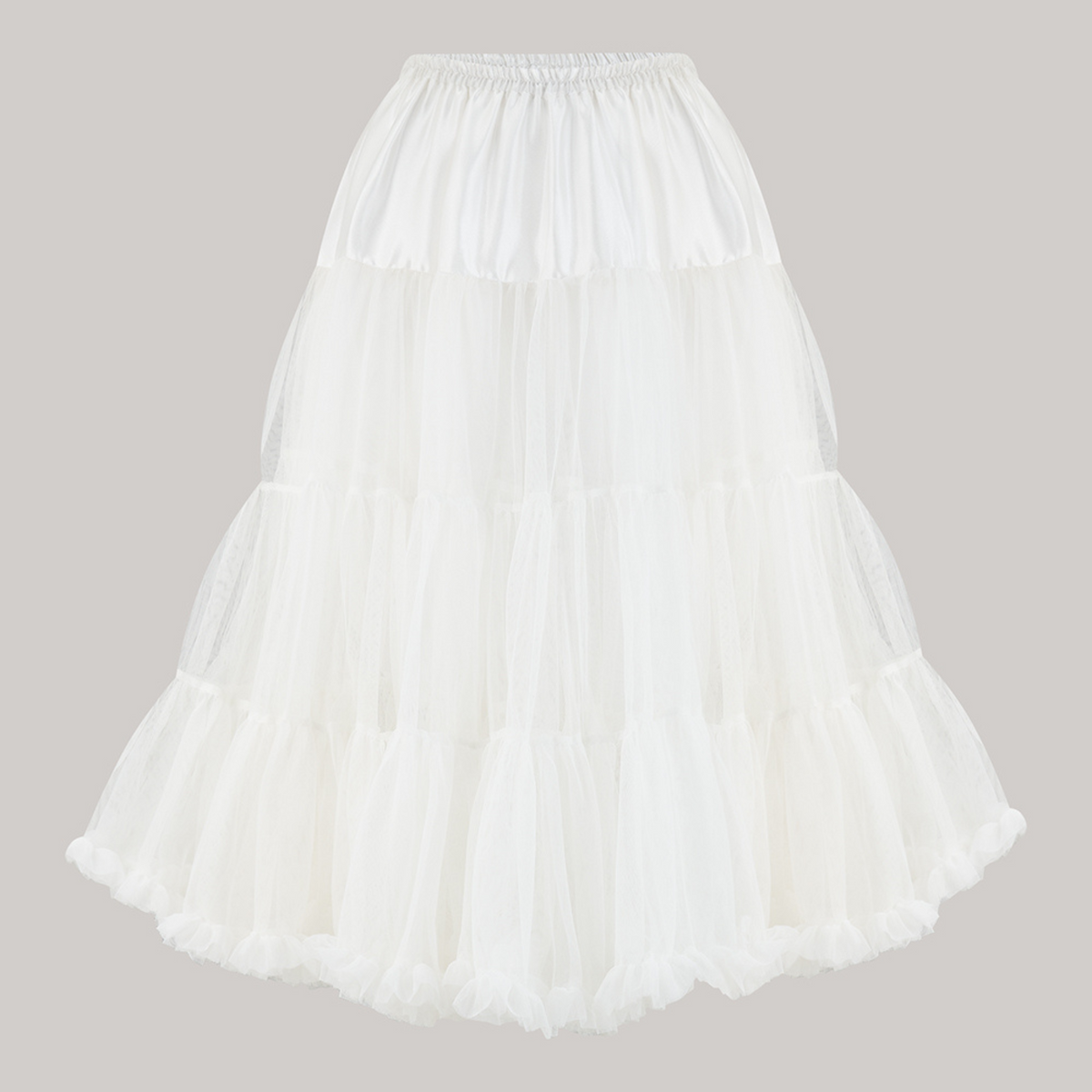 White 1940/50s Petticoat