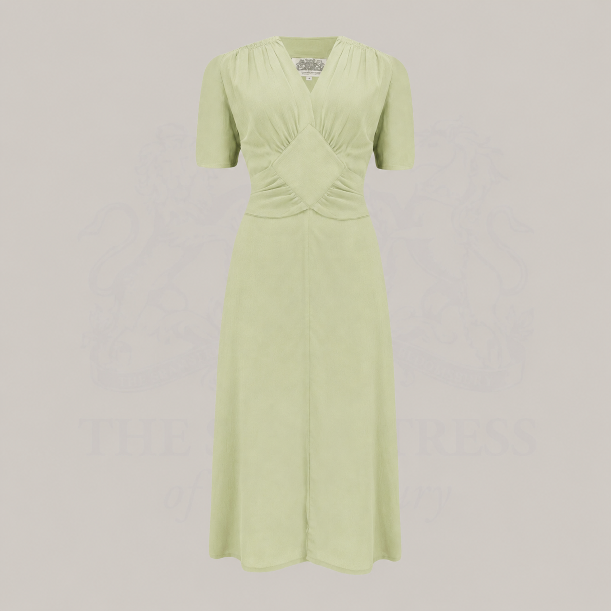 Ruby Dress in Pistachio